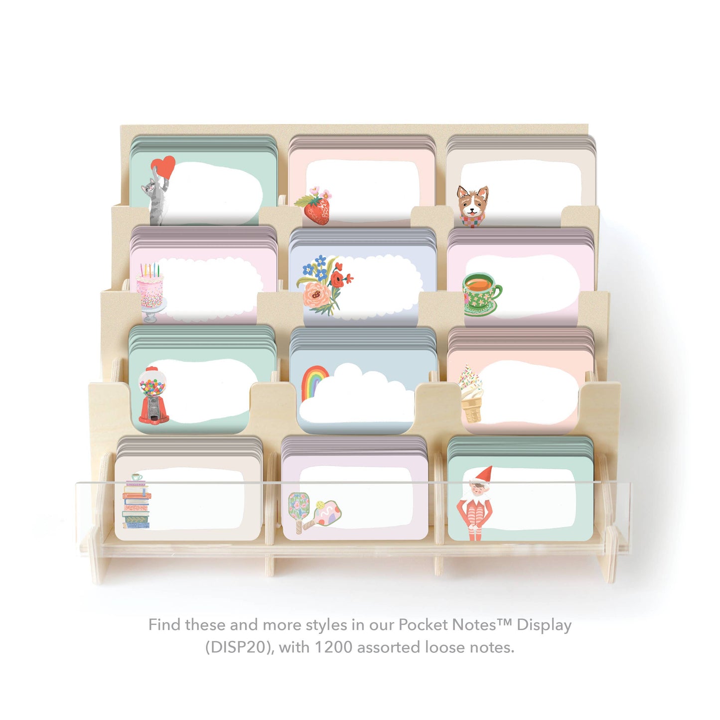 Inklings Paperie - Pocket Notes™ - Forget-Me-Not