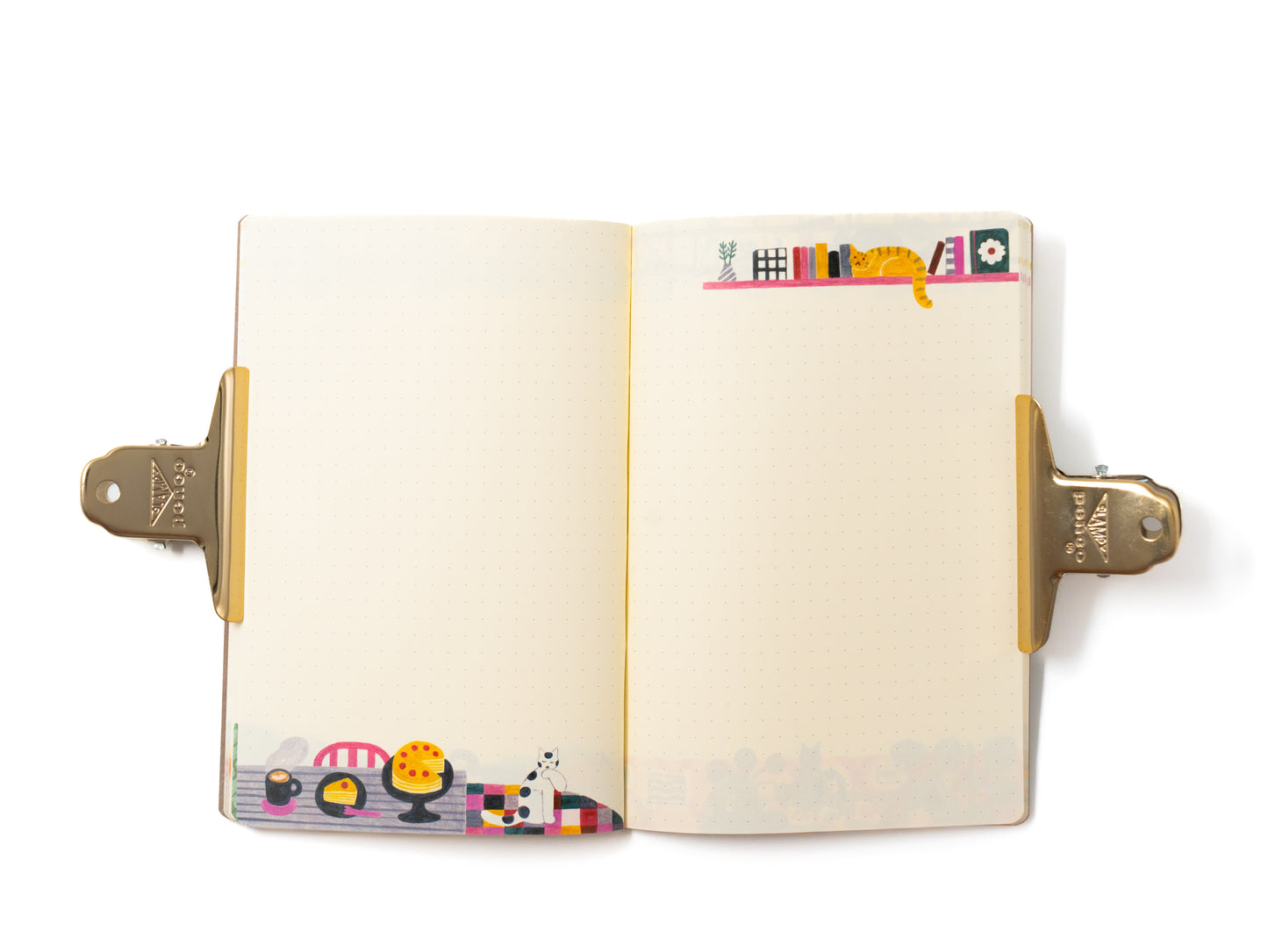 Midori - Yuru Log - B6 Notebook Insert - Cat