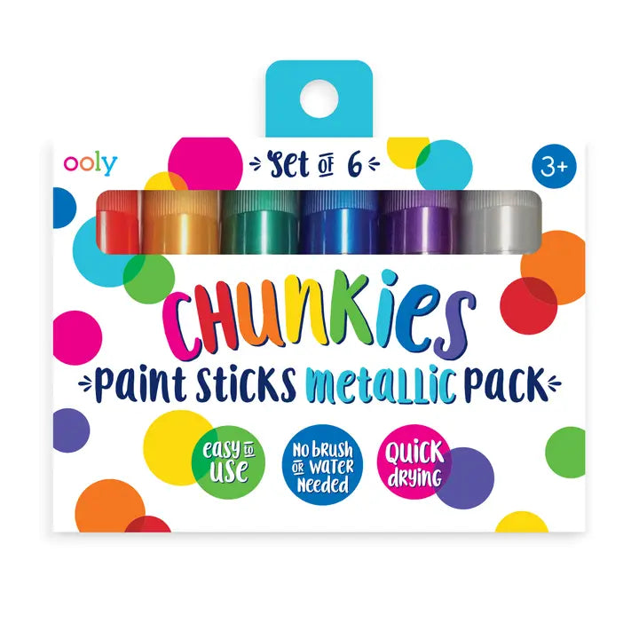 Ooly - Chunkies Paint Sticks - Set of 6