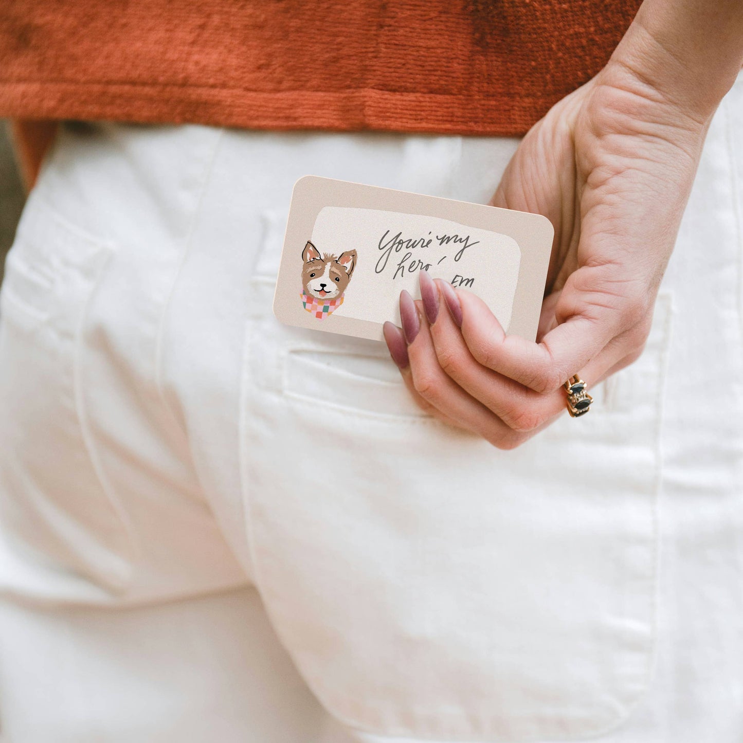 Inklings Paperie - Pocket Notes™ - Bandana Puppy