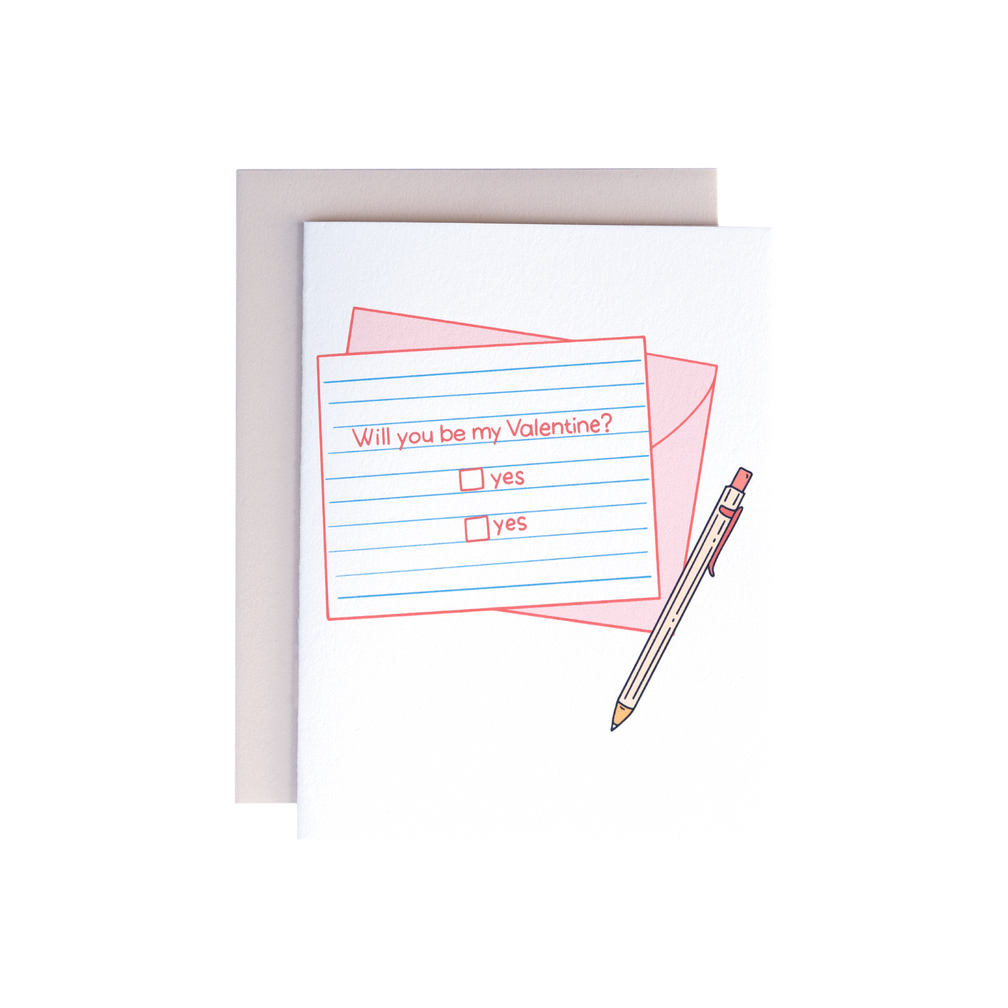 Be my Valentine? Love Card