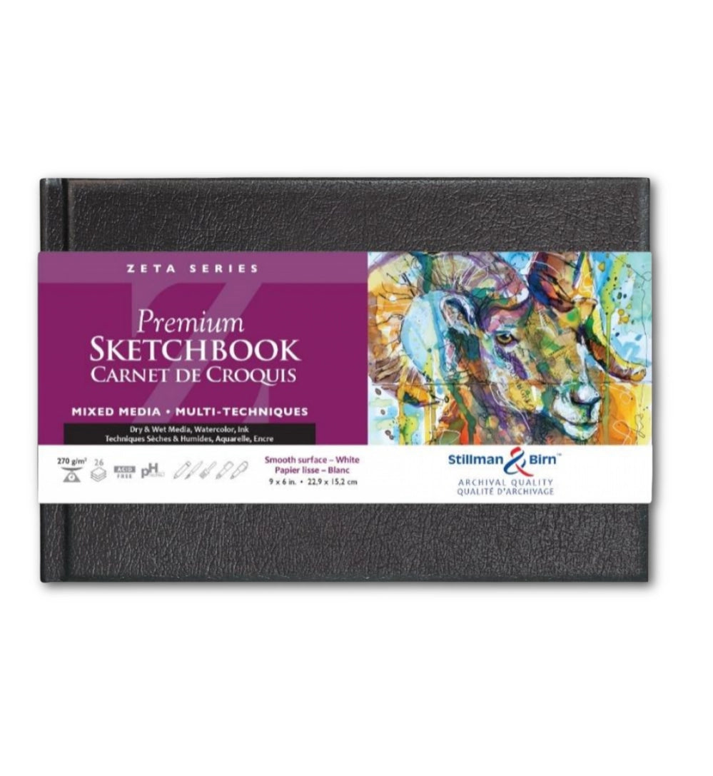 Stillman & Birn - Mixed Media Sketchbook - Zeta Series