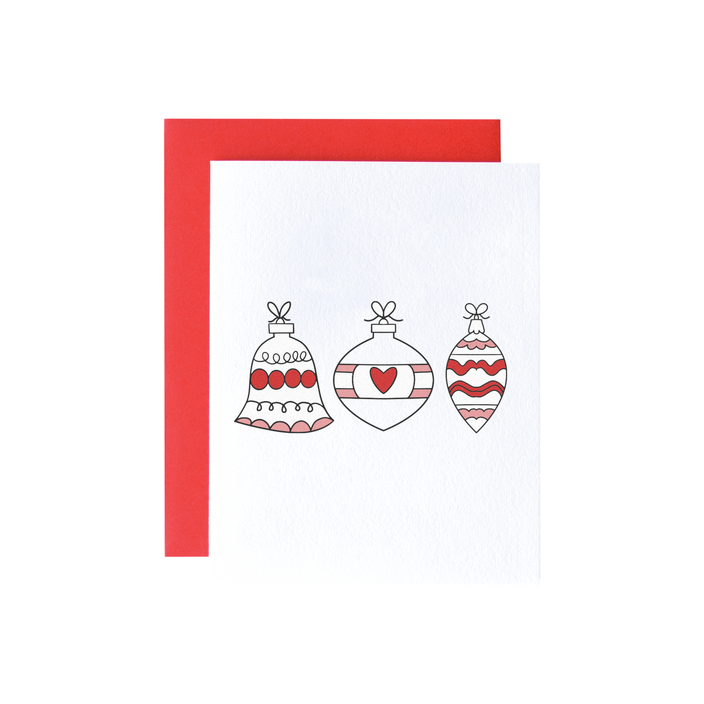 Christmas Ornaments Card