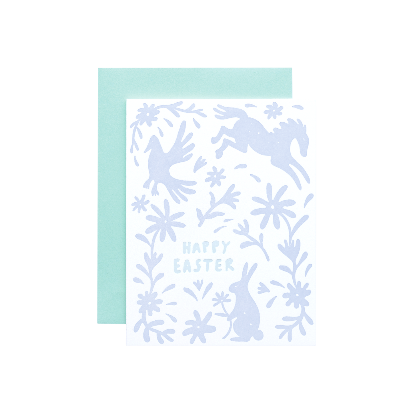 Easter greeting card otomi graphic card
