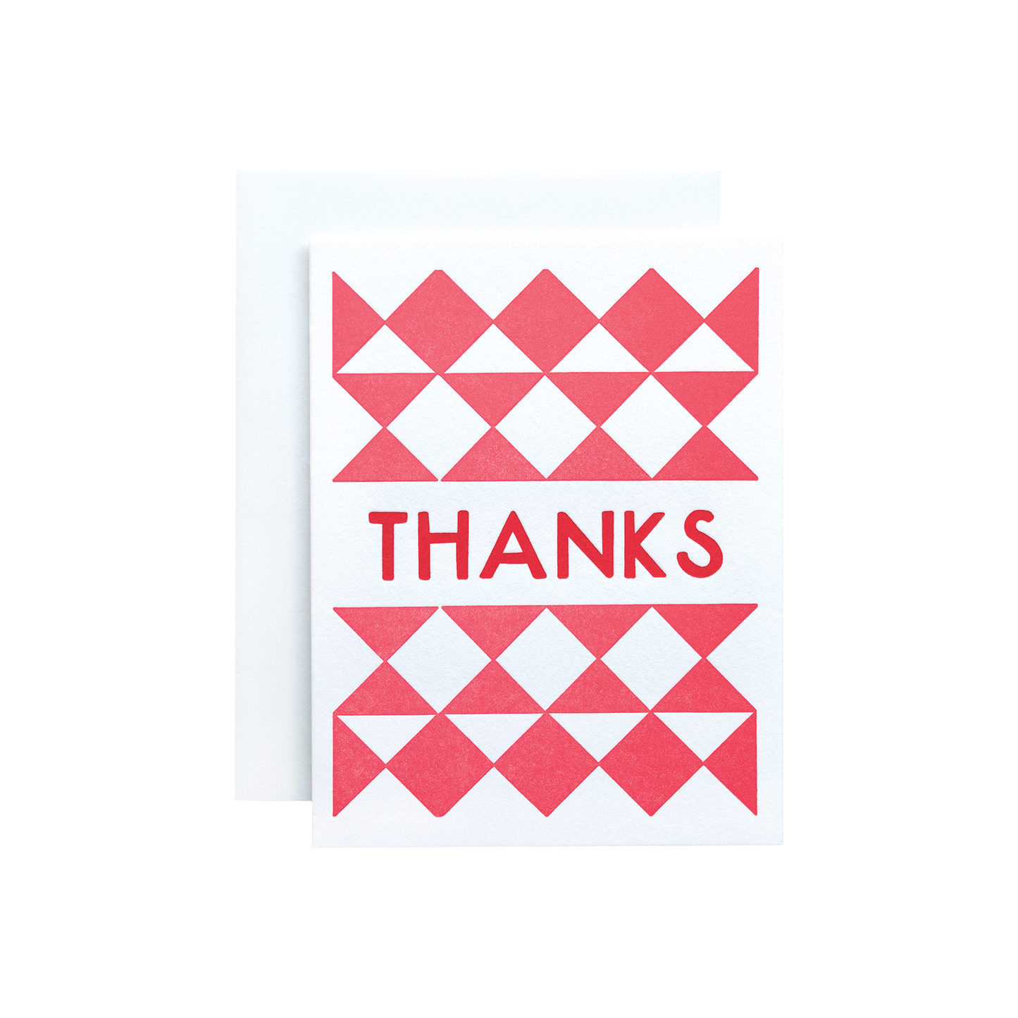 Thank you card. Graphic greeting card