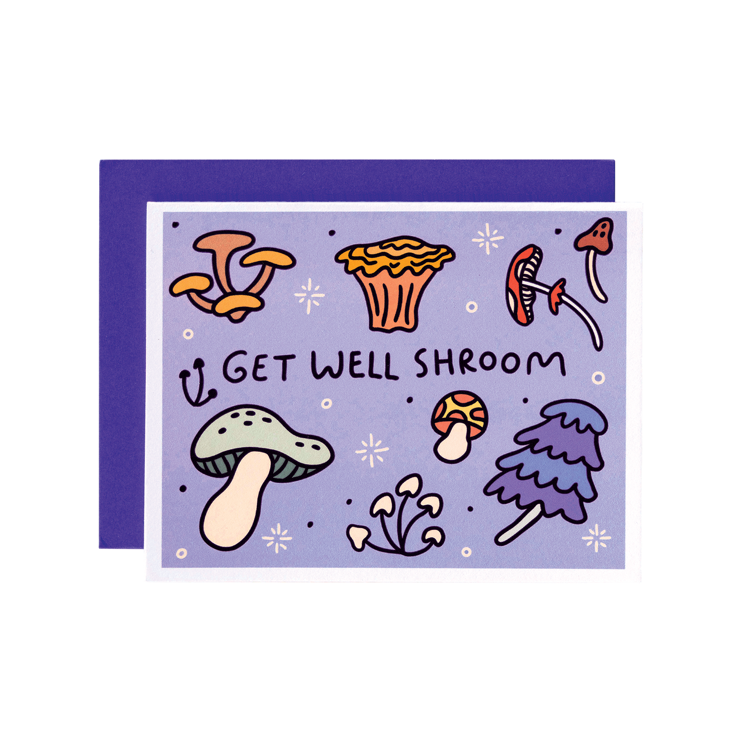Get Well Shroom Sympathy Card