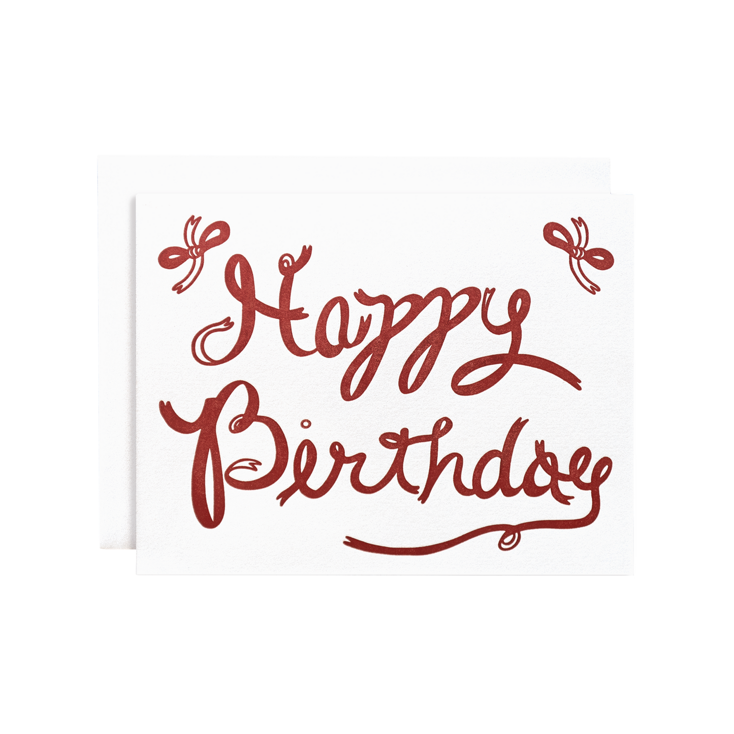 Happy Birthday Ribbon Card