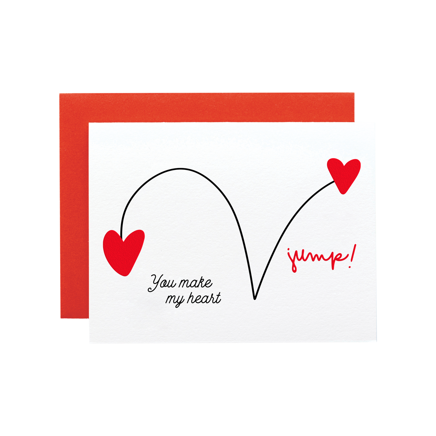 You Make My Heart Jump Card