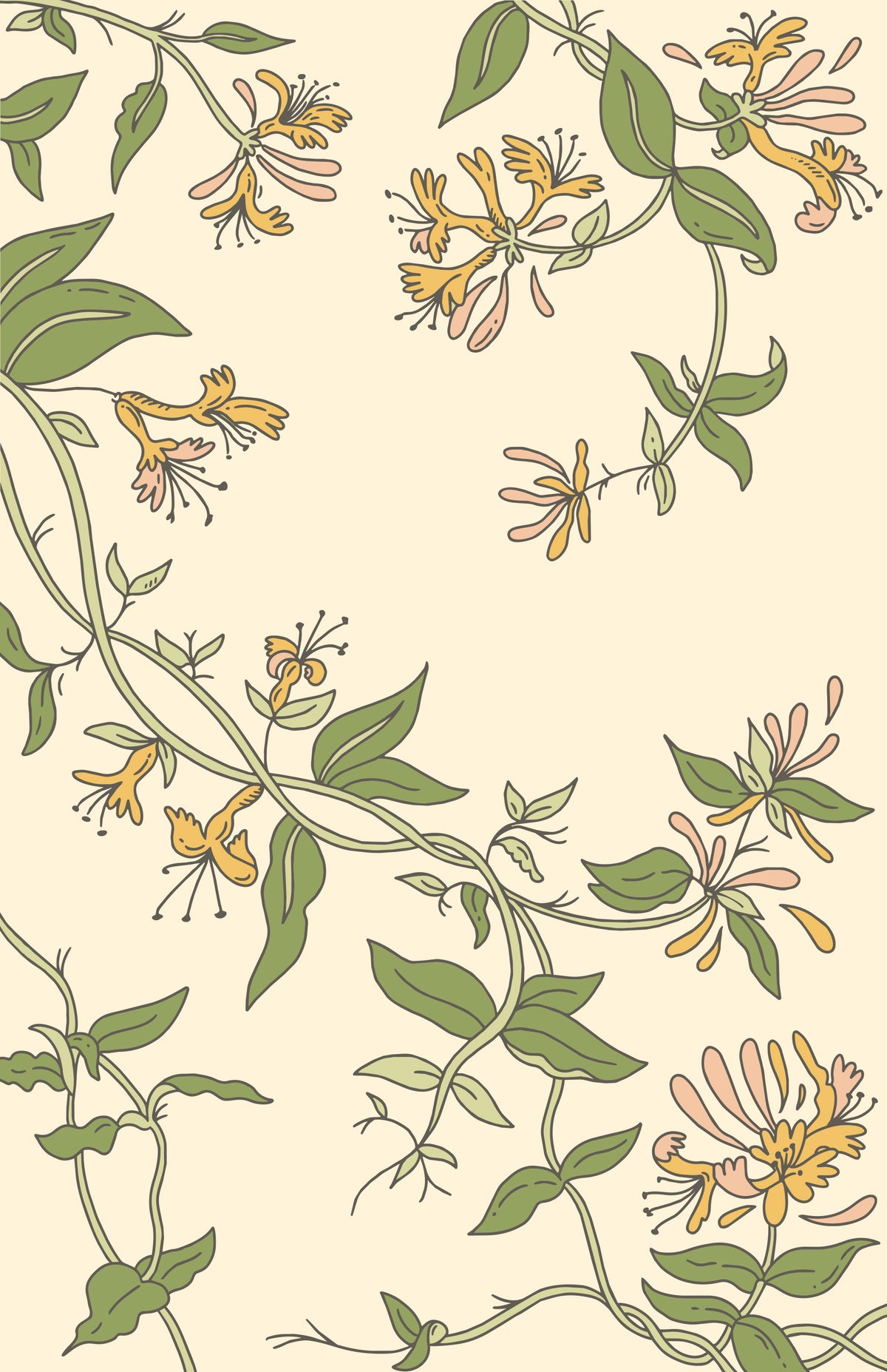 Honeysuckle in Aries