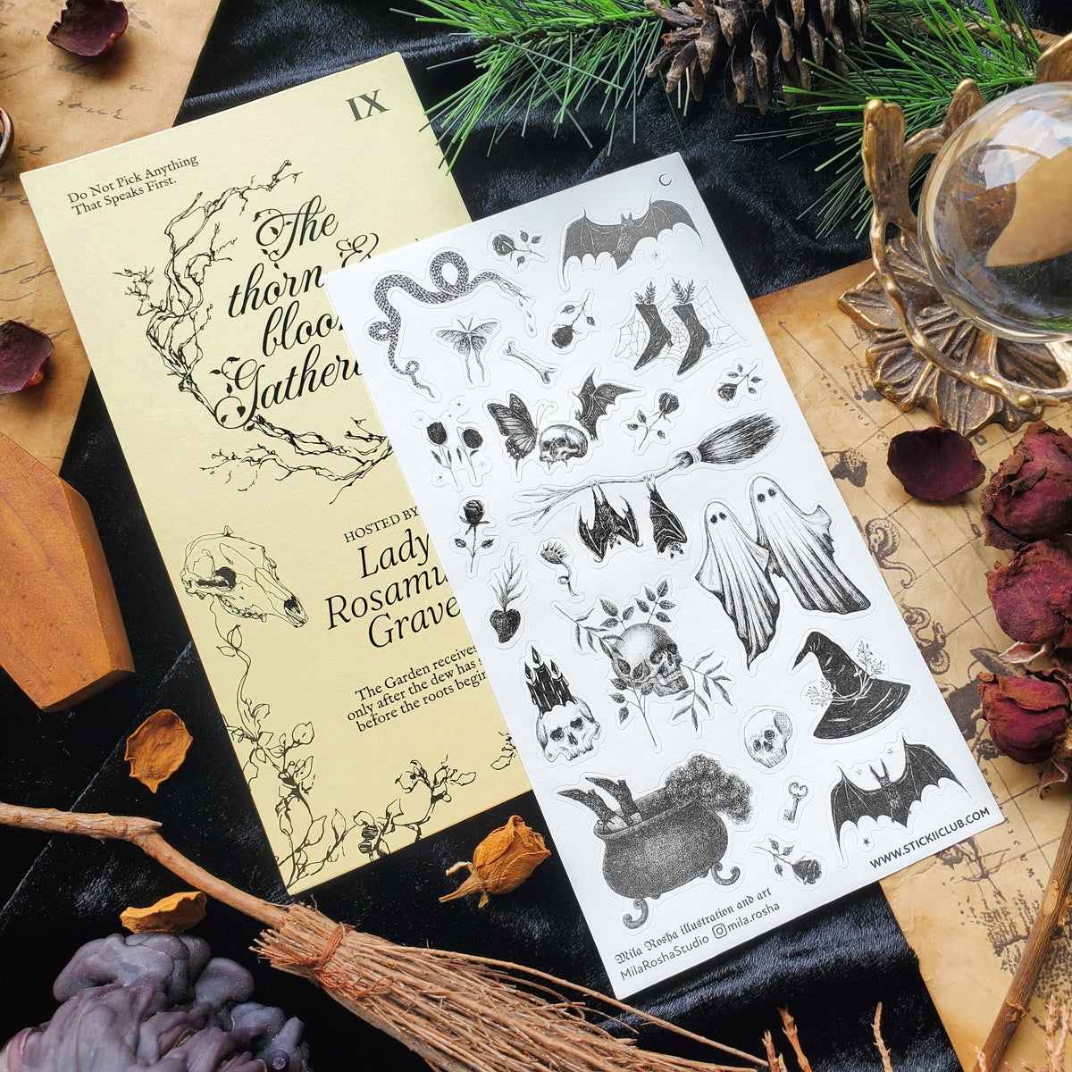 STICKII -2026 - 12 Nights Of Halloween Advent Calendar - The Blackwood Estate Presents The Umbra Gala