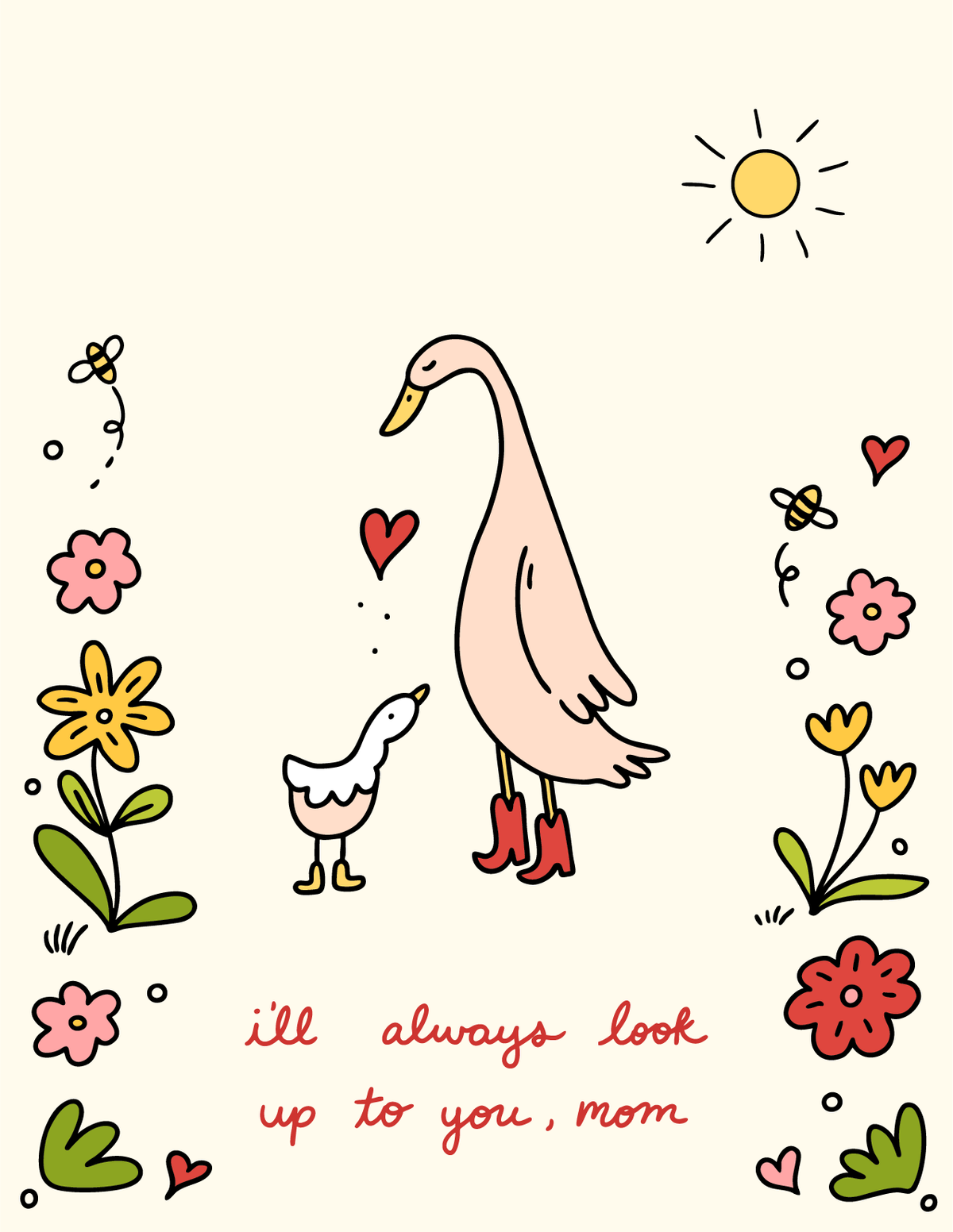 Mother Goose Card