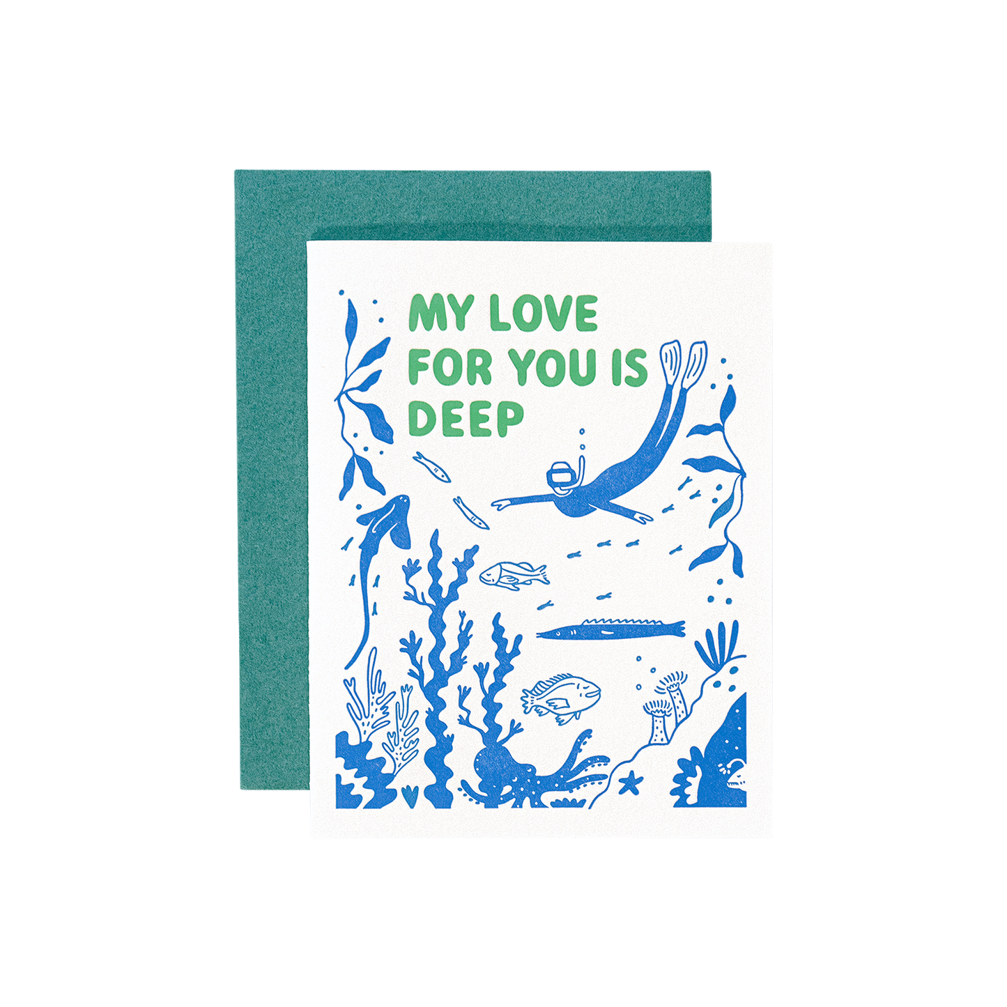 My Love For You Is Deep Card