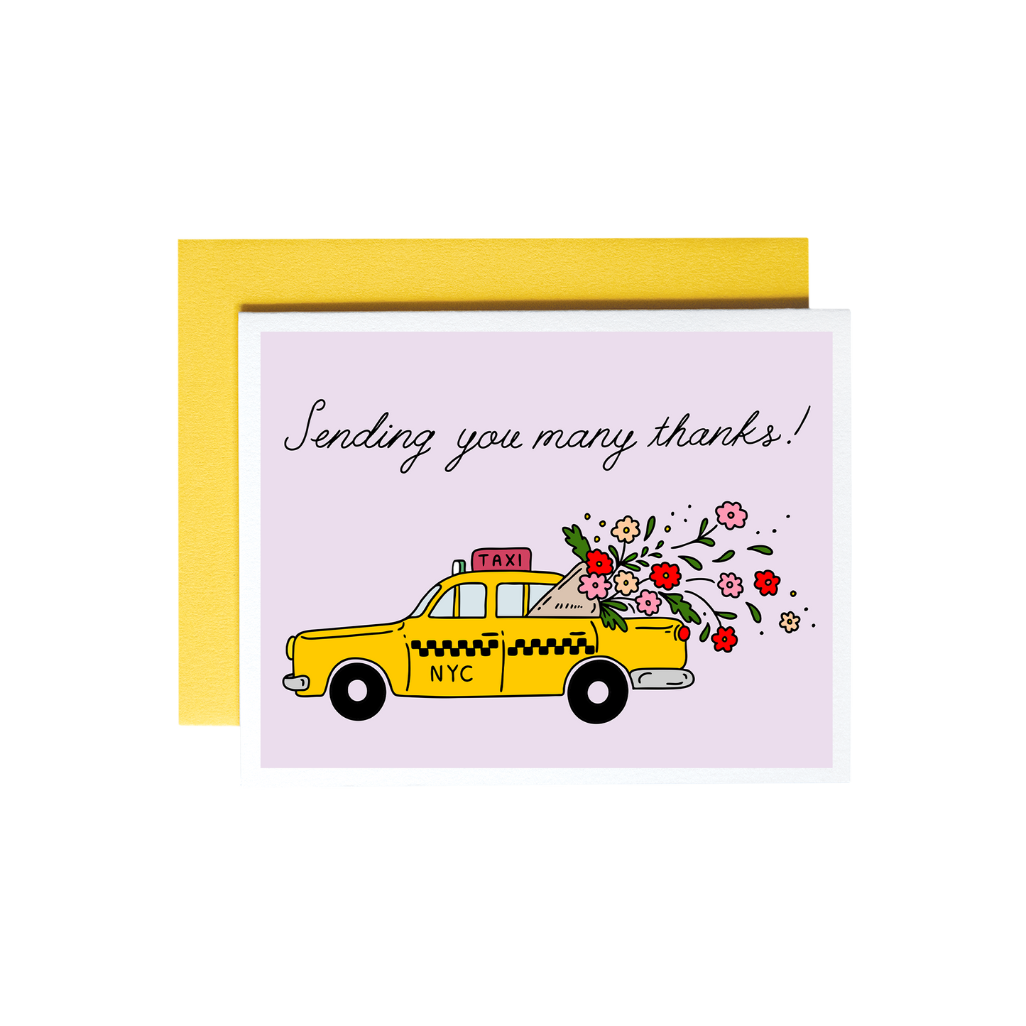 Sending You Many Thanks Card