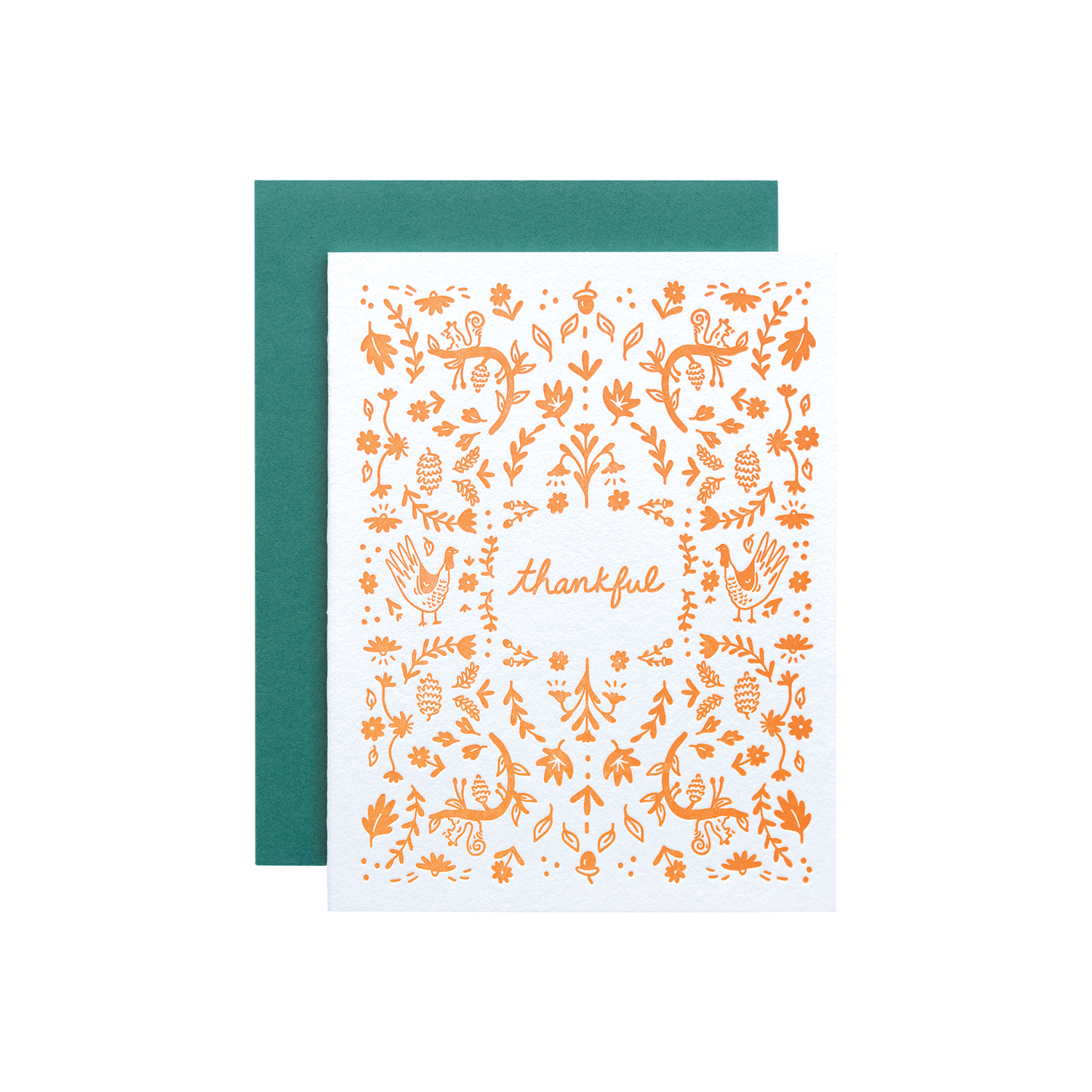 Thankful greeting card
