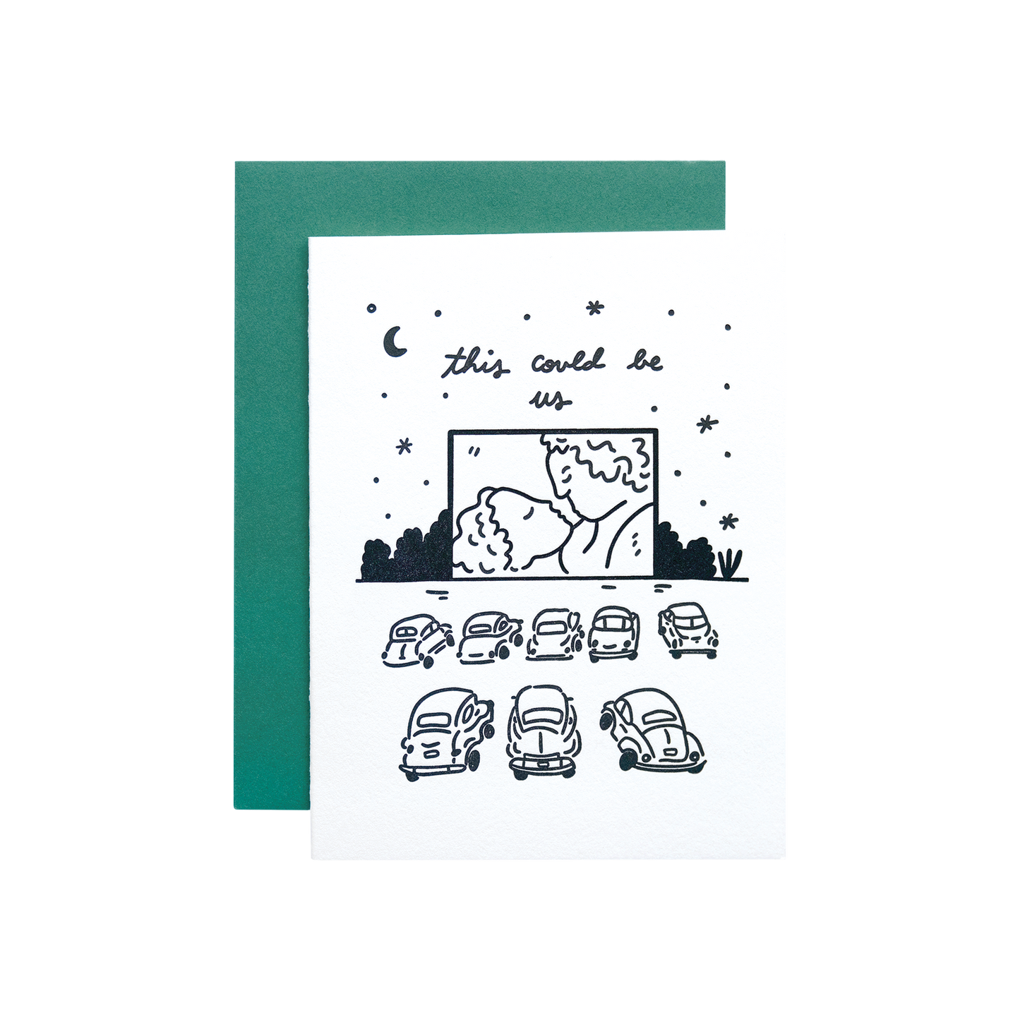 This could be us card romantic gift idea. High quality greeting card