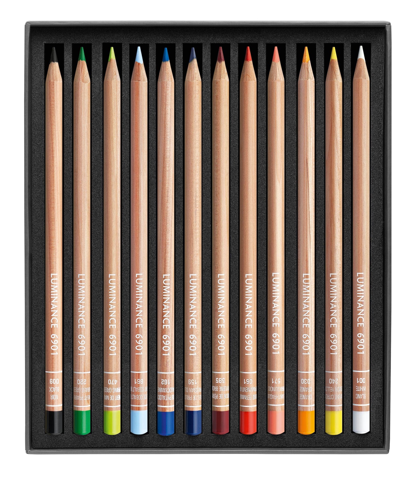 Caran d'Ache - Set of 12 Colored Pencils LUMINANCE™