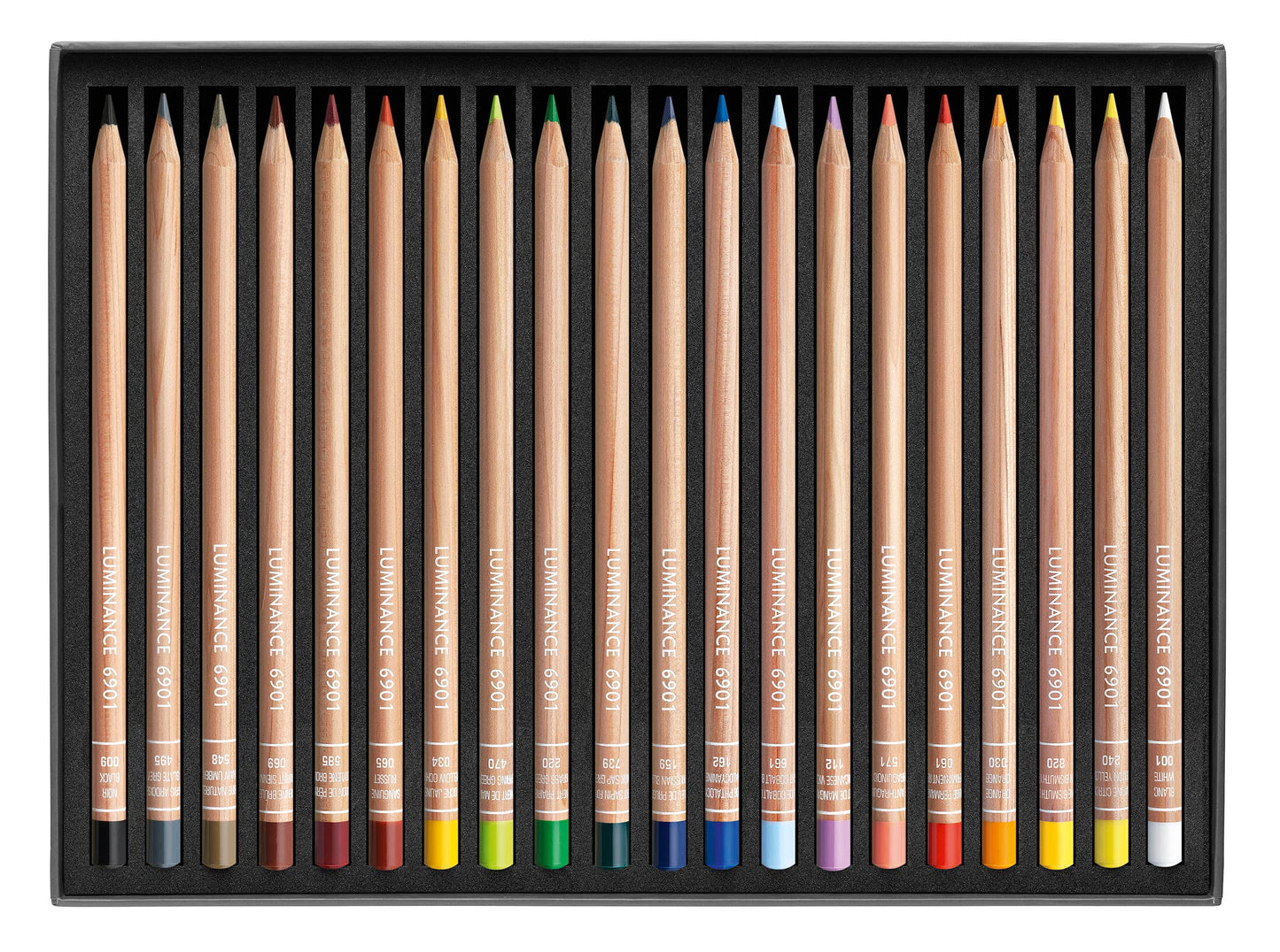 Caran d'Ache - Set of 20 Colored Pencils LUMINANCE™