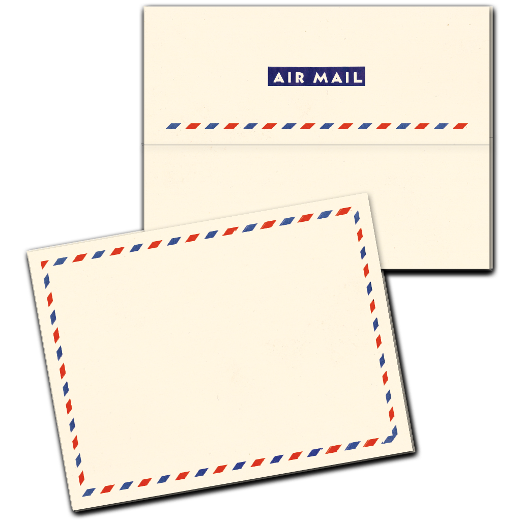 Laughing Elephant - Letter Writing Set - Airmail