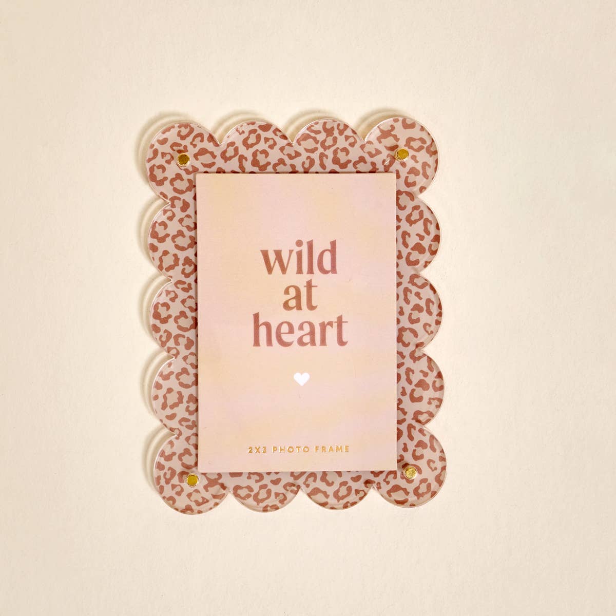 The Darling Effect - Mini Acrylic Picture Frame Magnet - Born Wild