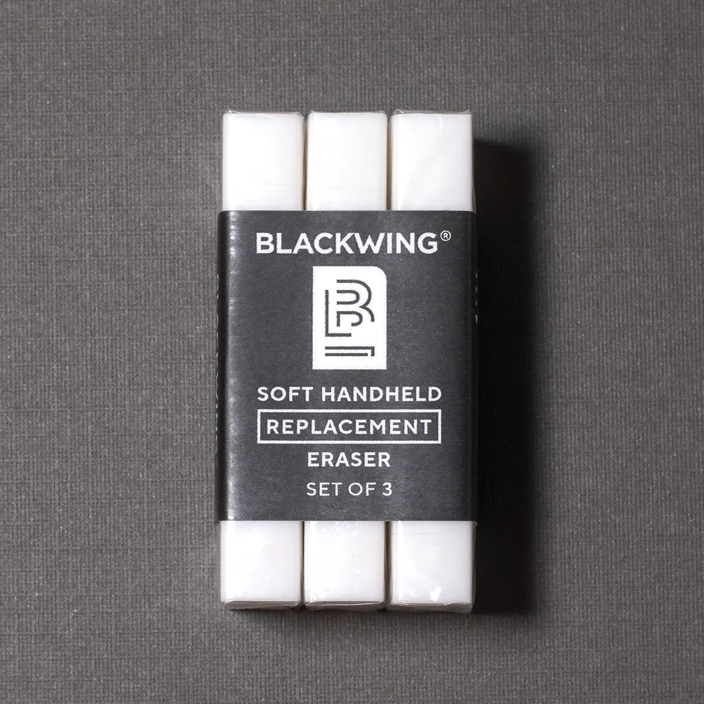 Blackwing Soft Handheld Eraser Replacements -Set of 3