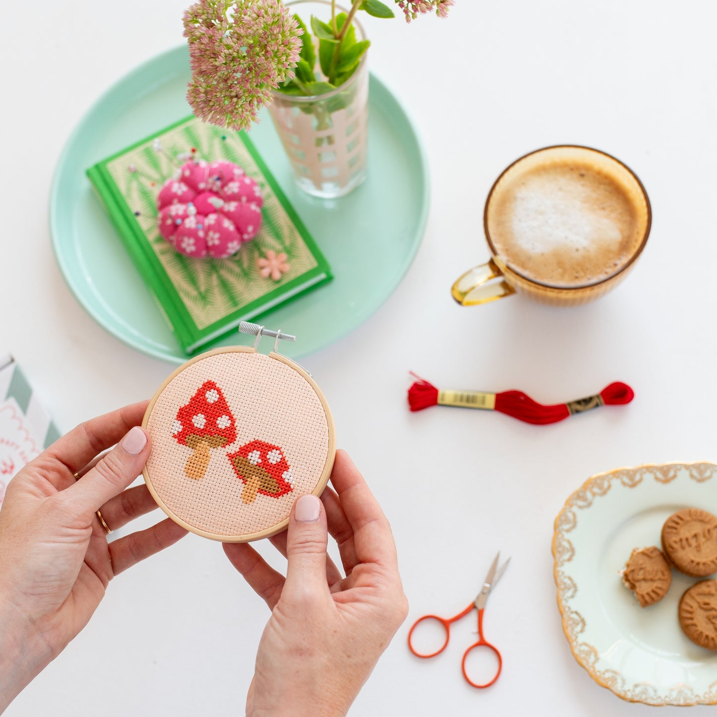 Cotton Clara Mini Cross Stitch Kit