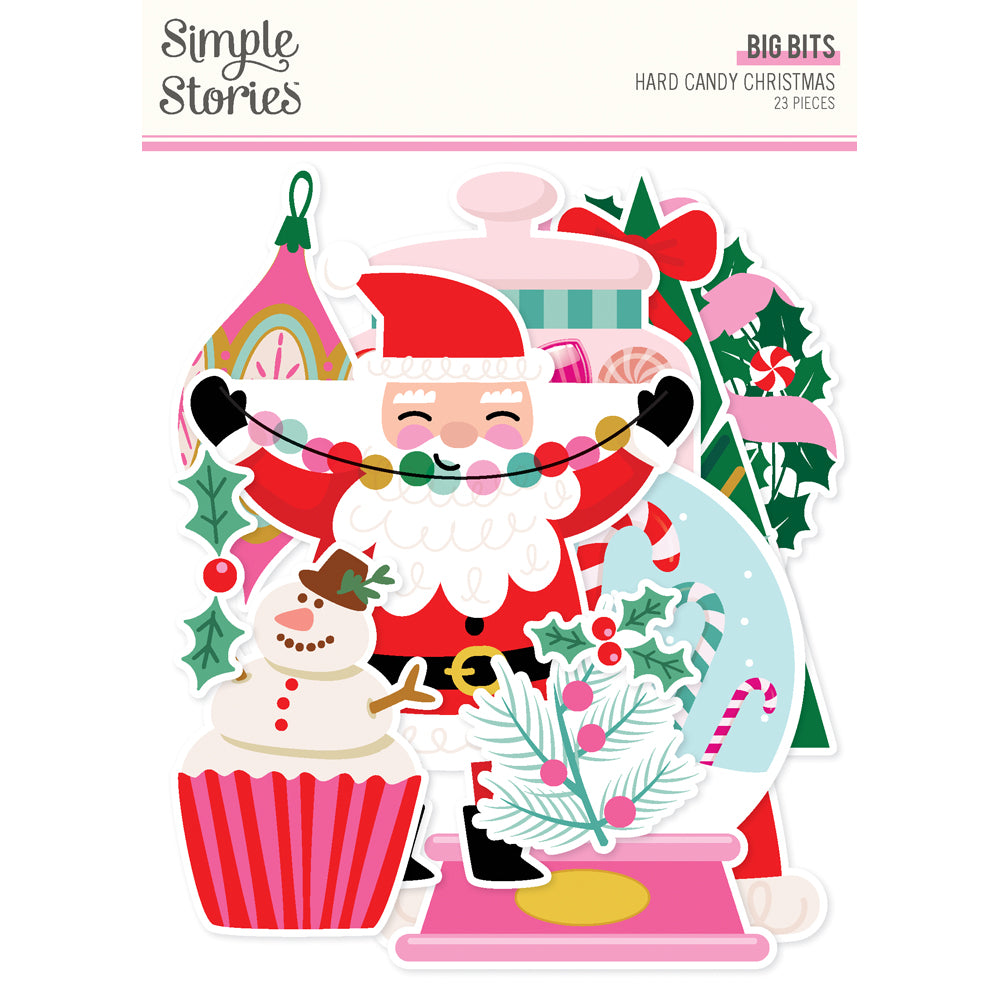 Simple Stories Big Bits - Hard Candy Christmas