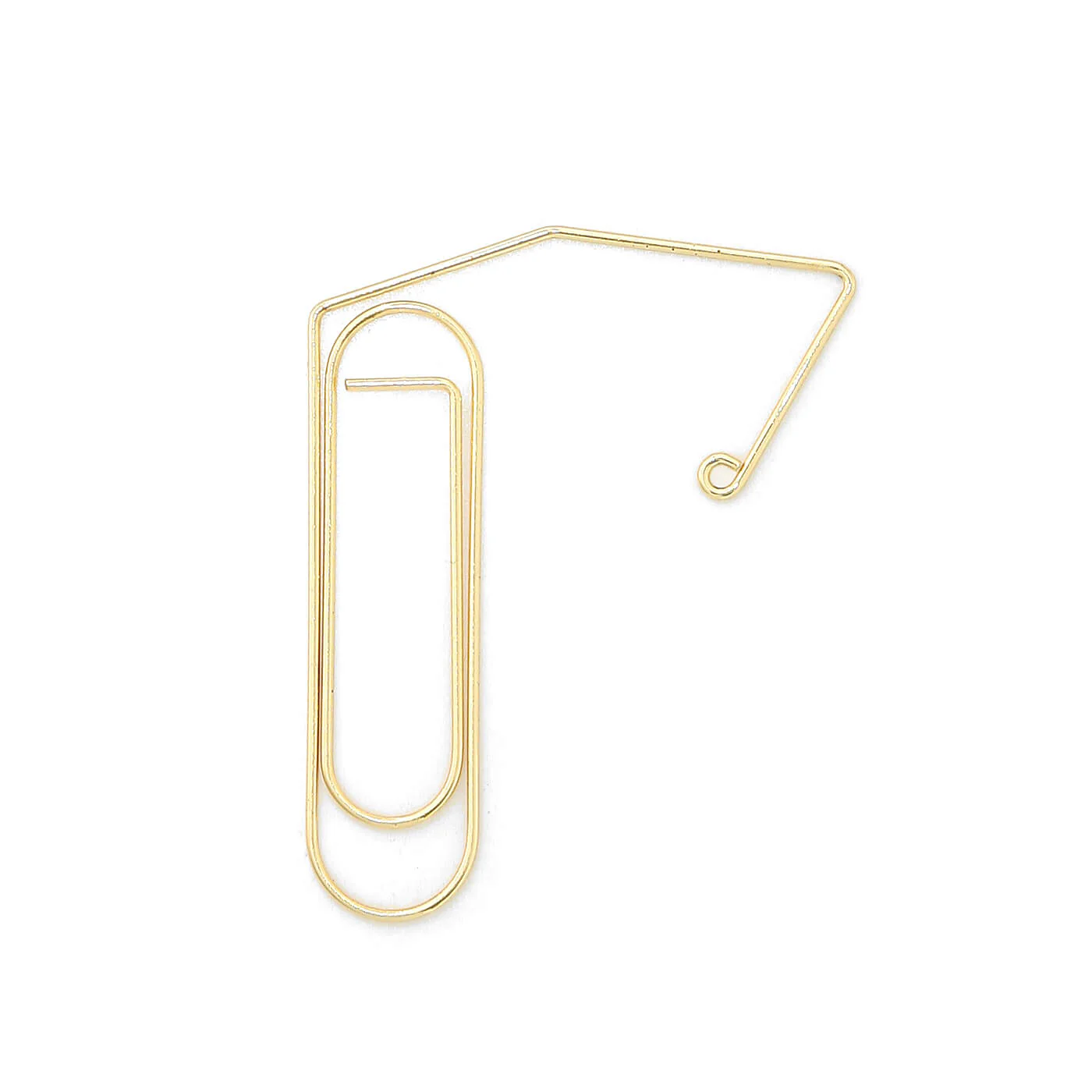Hightide Wire Clip Bookmark - Gold