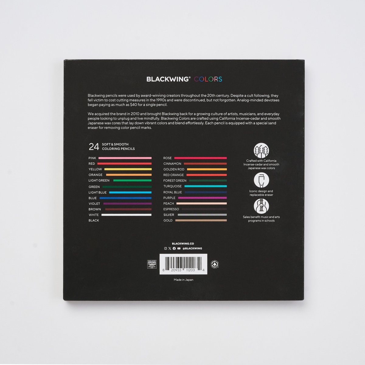 Blackwing - Colors - Set of 24