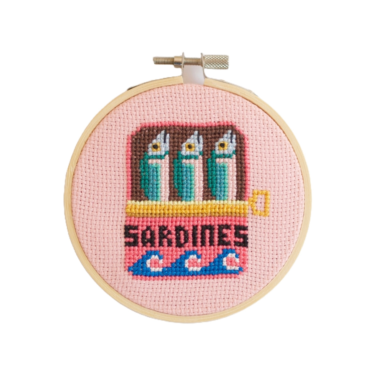 Cotton Clara Sardines Cross Stitch Kit