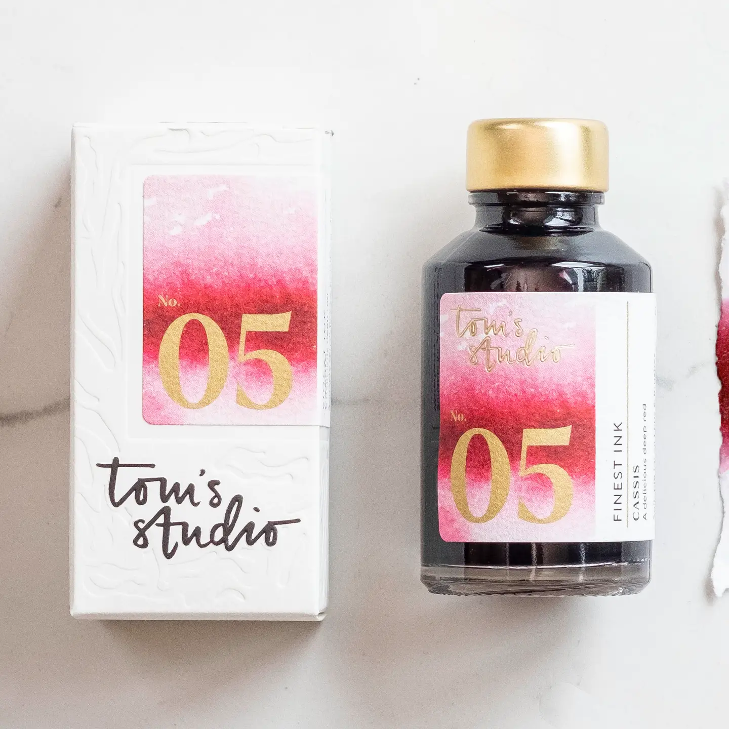 Tom's Studio - Fountain Pen Ink - No. 05 Cassis