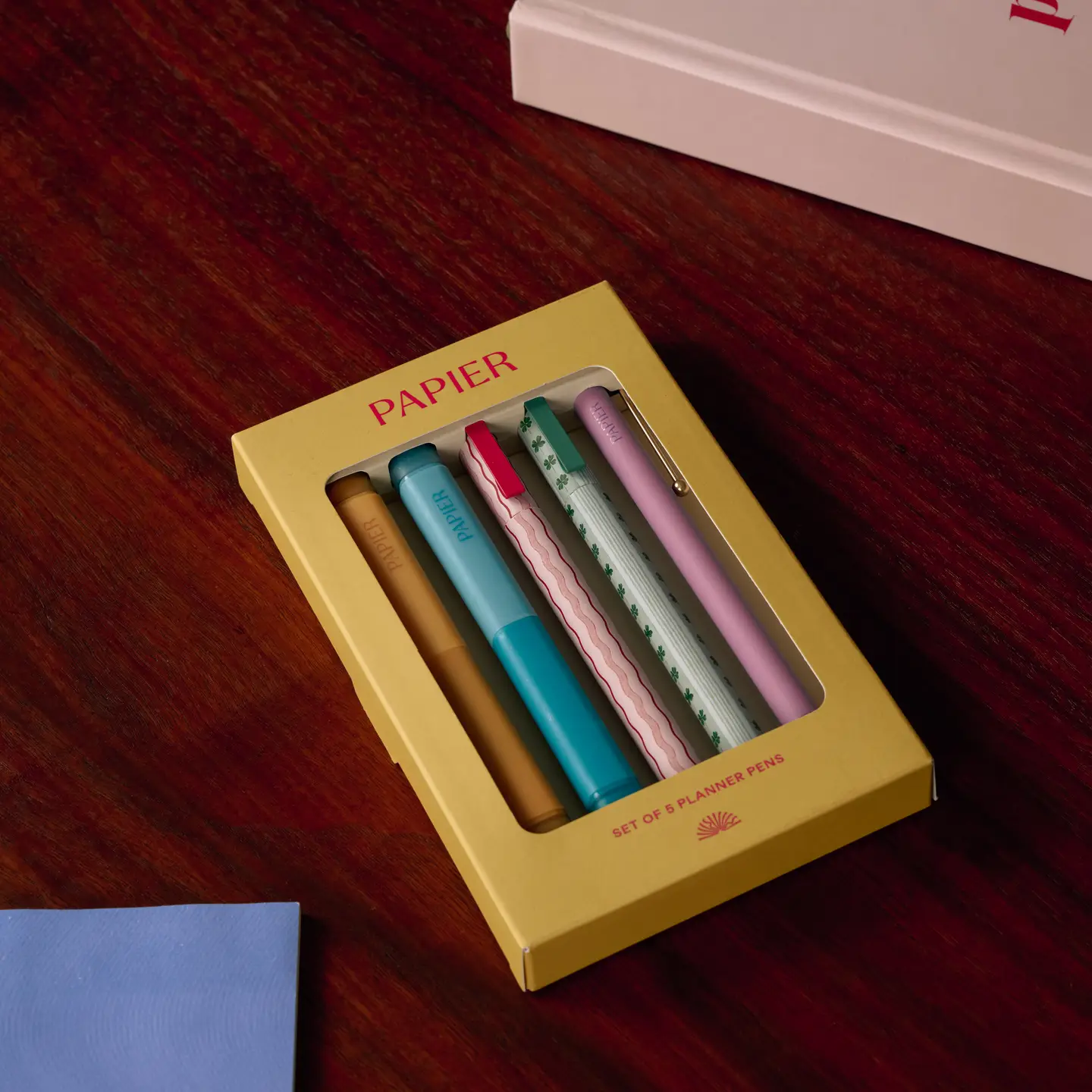 Papier - Mixed Pen & Highlighter Set of 5 - Imagination