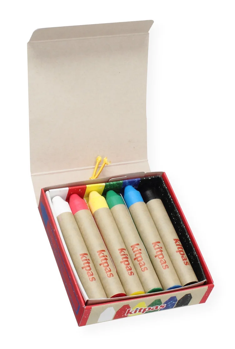 Kitpas - Rice Bran Wax Crayons