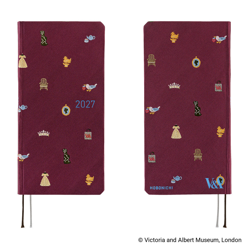 Hobonichi - Techo 2027 Weeks - V&A Series: Welcome to the V&A