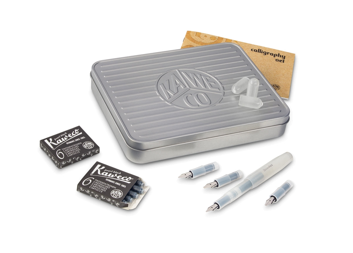 Kaweco Calligraphy Set with Tin Box