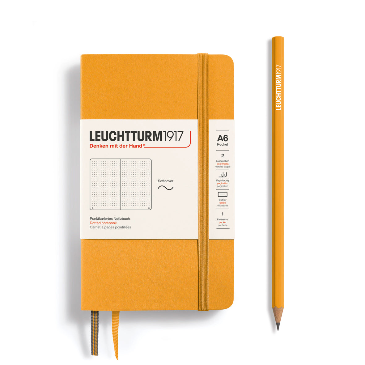 Leuchtturm1917 - A6 Pocket Dotted Notebook
