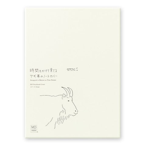 MD Notebook Cover - A5 Goat Leather Cover