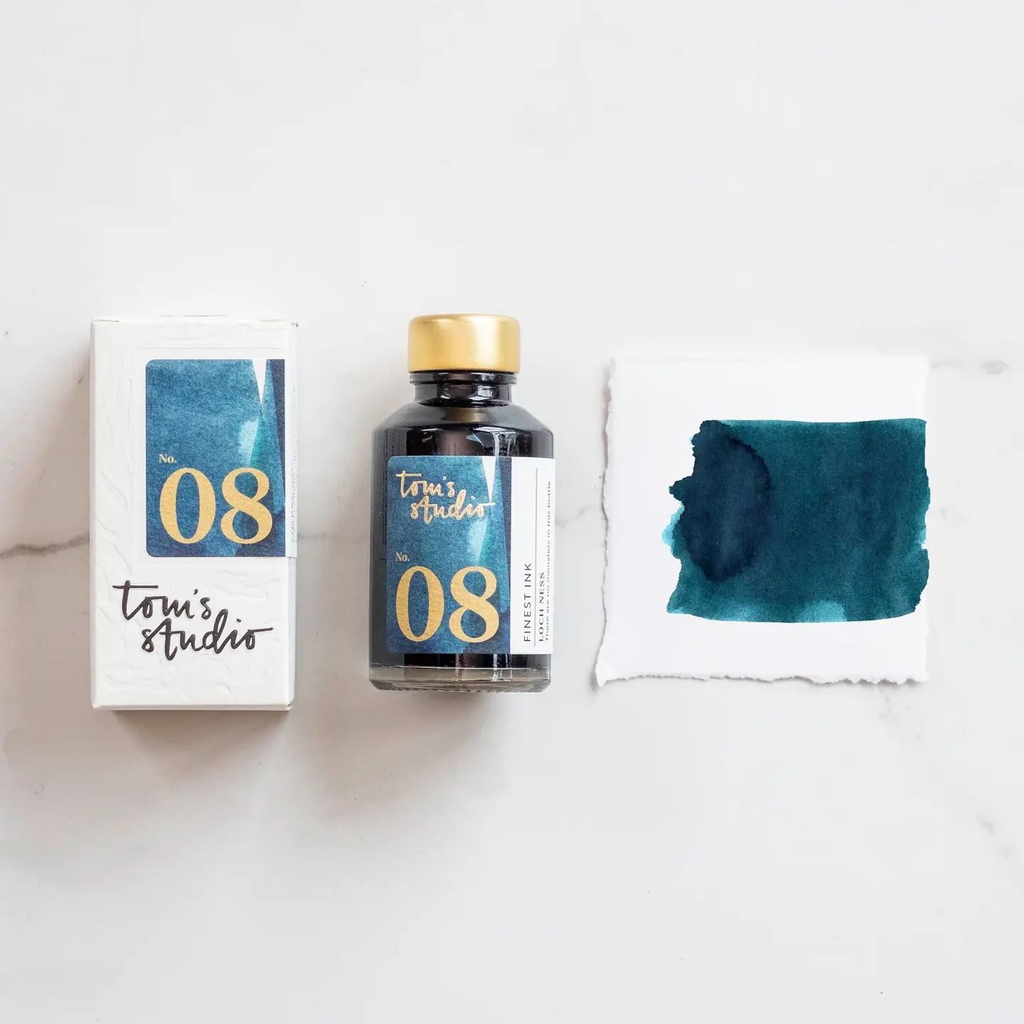 Tom's Studio - Fountain Pen Ink - No. 08 Loch Ness