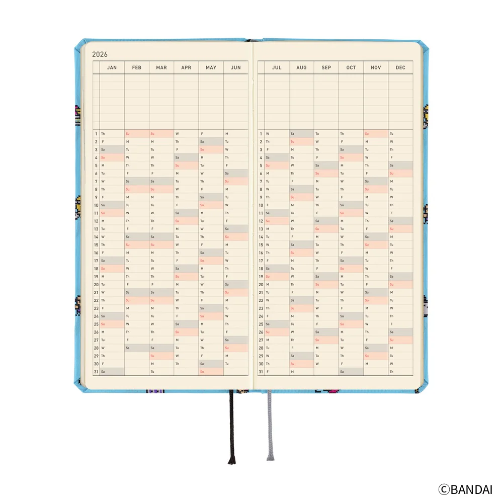 Hobonichi Techo 2026 Weeks - Tamagotchi: Our Tamagotchi