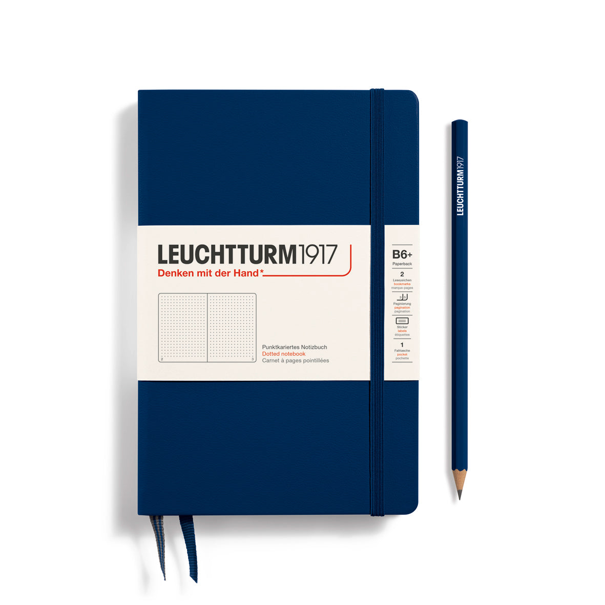 Leuchtturm1917 - B6+ Hardcover Dotted Notebook