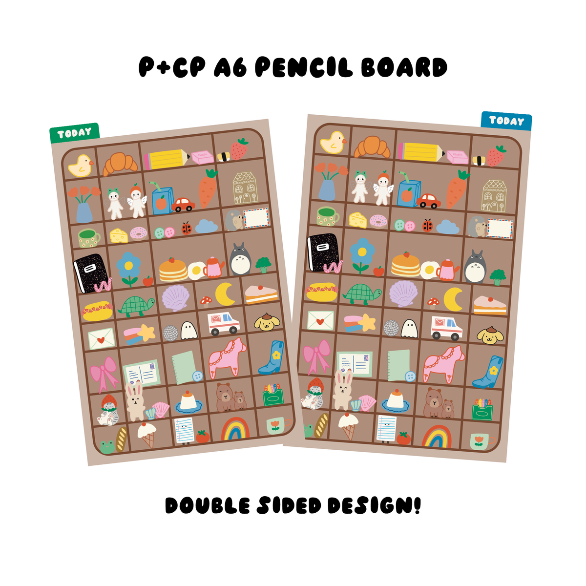 The Paper + Craft Pantry - A6 Planner Pencil Board: Trinket Shelf