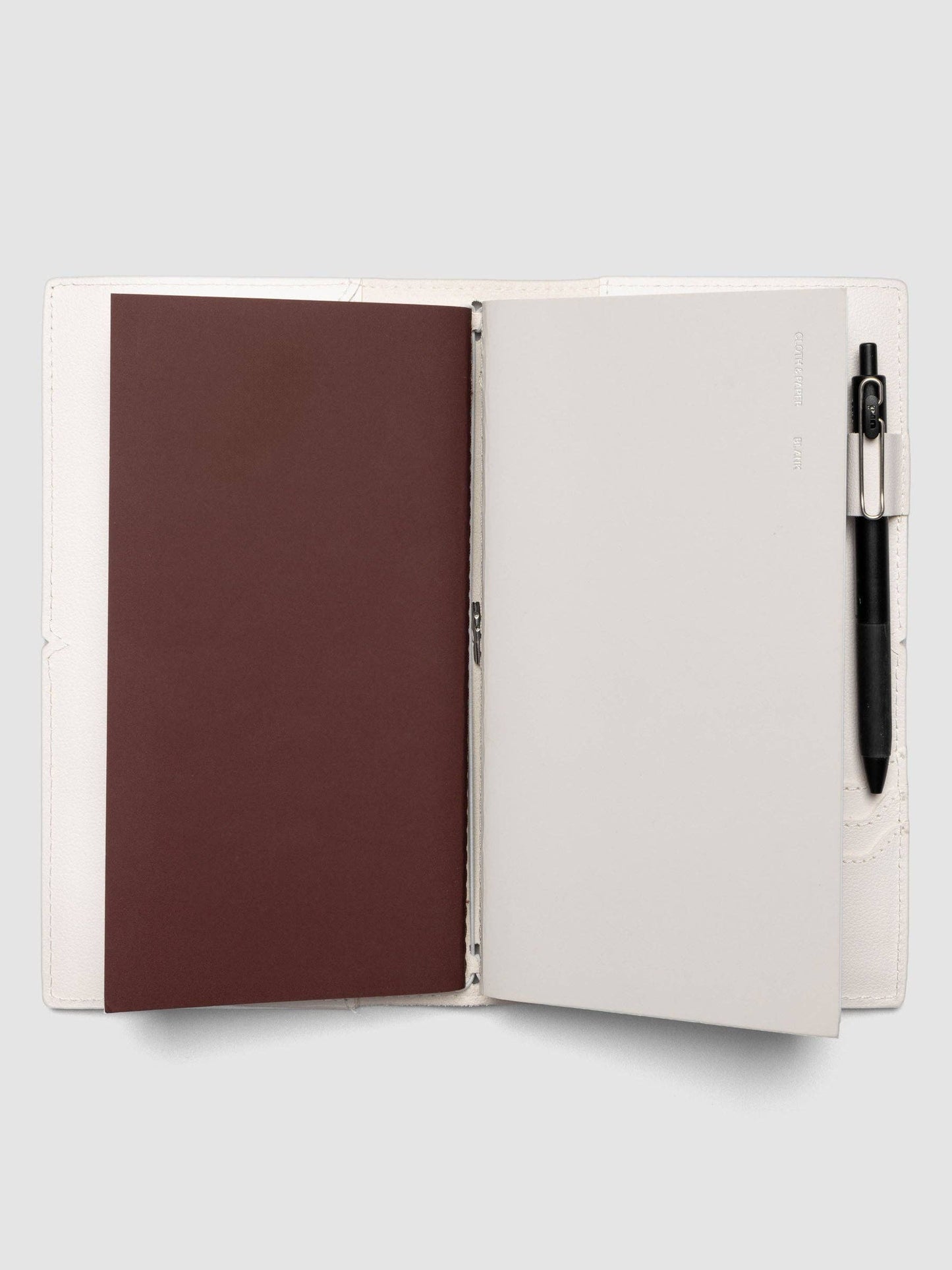 Cloth & Paper - Genuine Leather Travel Notebook Cover - A5 Slim