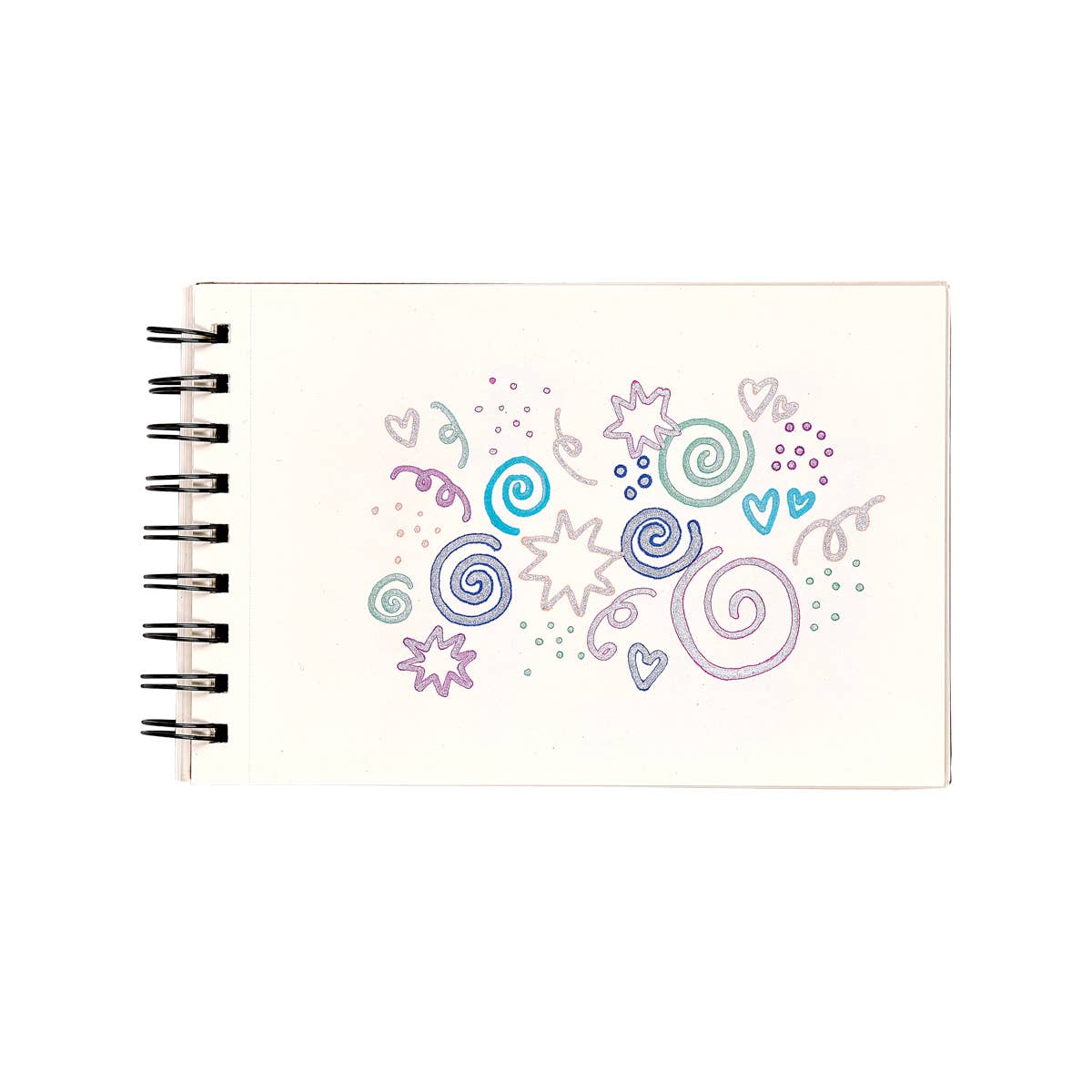 Ooly - Silver Linings: Colorful Outline Markers - Set of 6