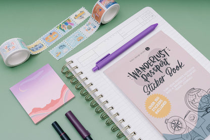 Bobo Design Studio - Wanderlust Passport Sticker Book