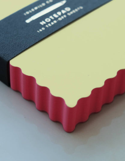 Idlewild Co. Mini Wave Shaped Notepad