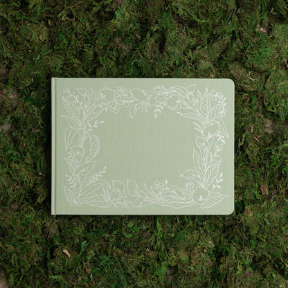 Archer & Olive Lovely Lilies Heirloom Notebook - Lined Pages