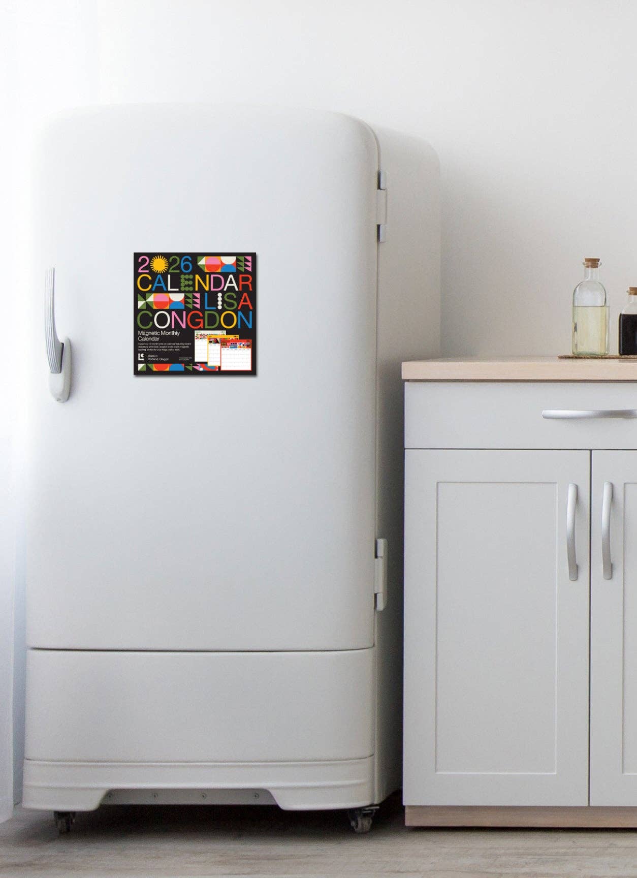 Lisa Congdon Art & Illustration 2026 Magnetic Calendar by Lisa Congdon