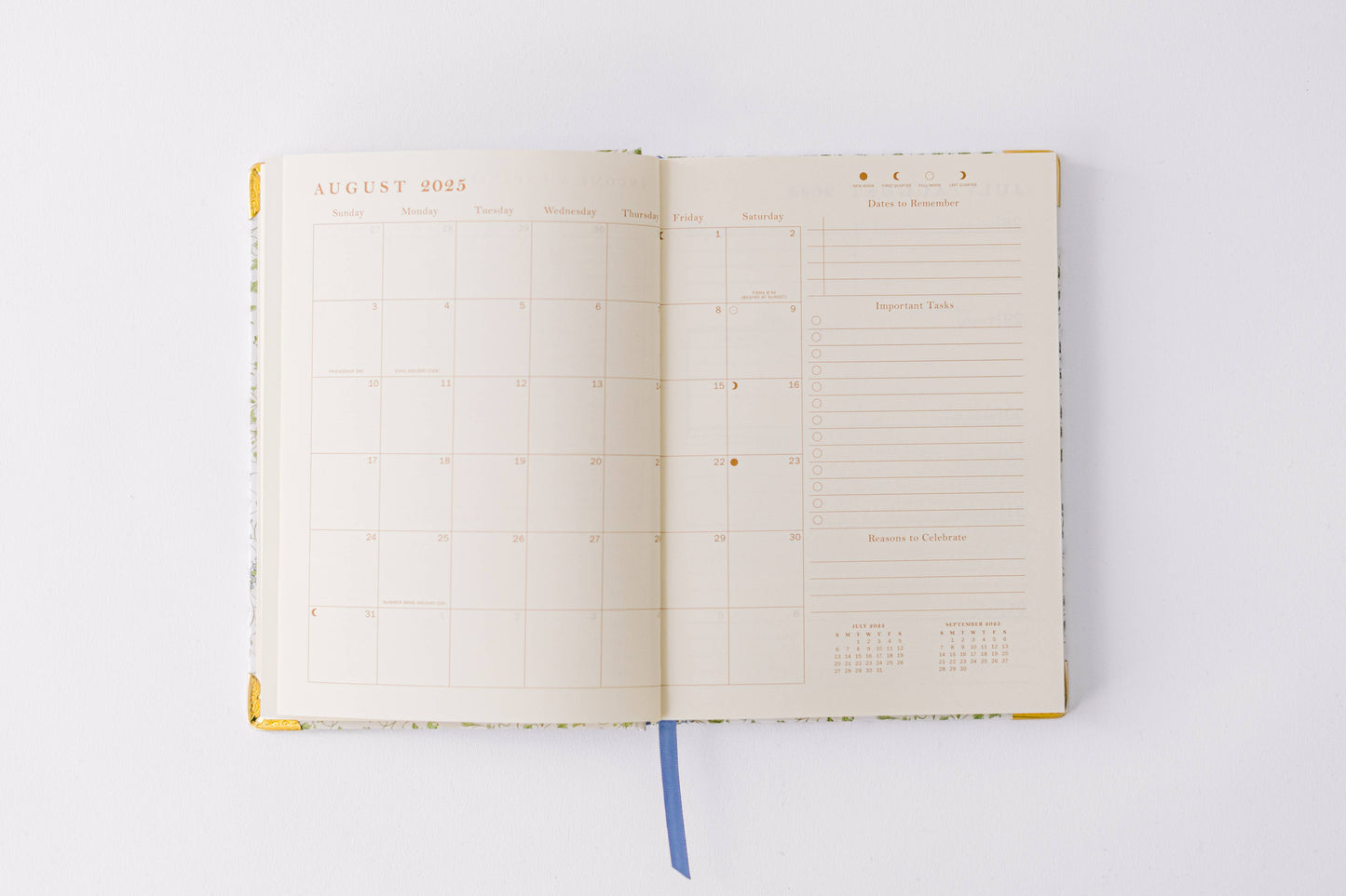 Good Juju Ink - 2026 Vine Pattern 17-Month Medium Bound Planner