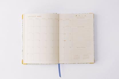Good Juju Ink - 2026 Vine Pattern 17-Month Medium Bound Planner