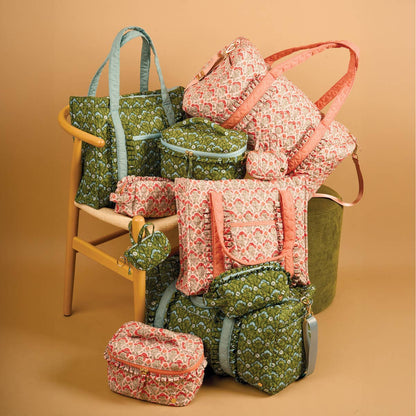 The Darling Effect - Itty Bitty Duffle Bag Charm - Everbloom Dusty Rose