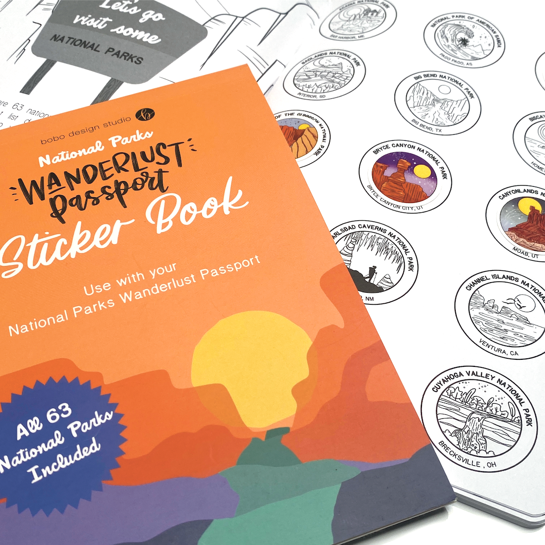 Bobo Design Studio - National Parks Edition Wanderlust Passport